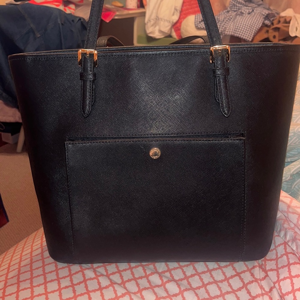 Leather Work Tote